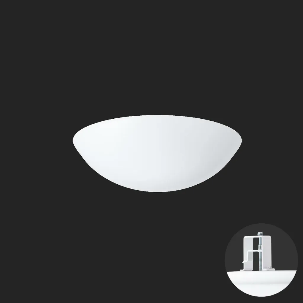 Plafonnier Anti-Panne OSMONT TITAN V1 LED Secours 3h IP44 pour Bâtiment