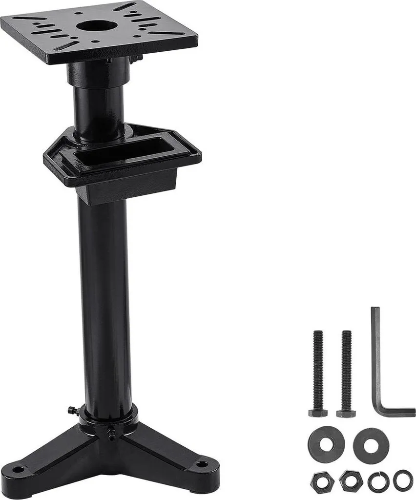 Support de meuleuse d'établi universel avec plaque de 27x27 cm - 9
