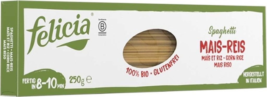 Spaghetti - Mais-Reis 250g 18er Pack