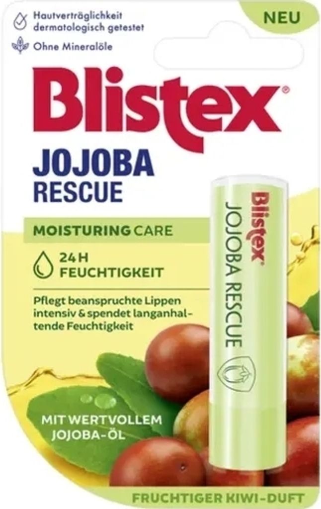 Blistex Jojoba Lippenbalsam, 3,7 g - Feuchtigkeitspflege Produktbild 