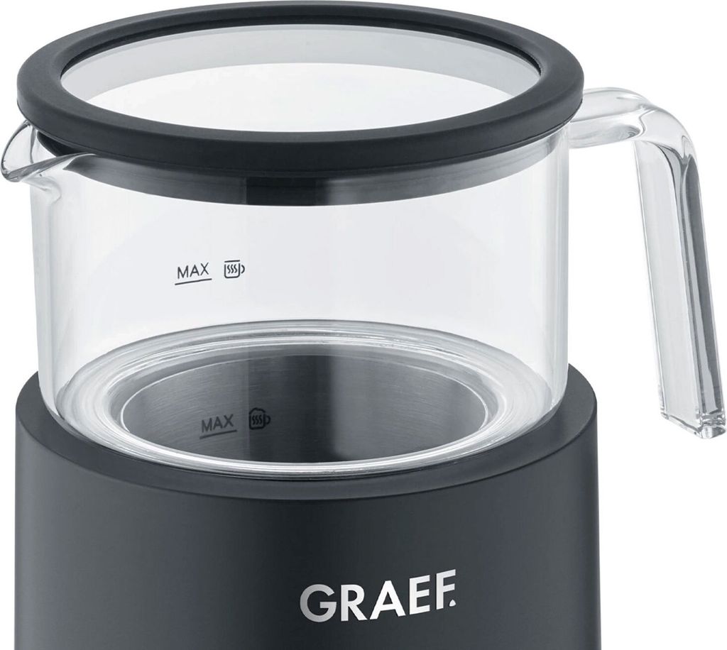Graef MS902 Glas-Milchaufschäumer schwarz matt (MS902) Produktbild 4