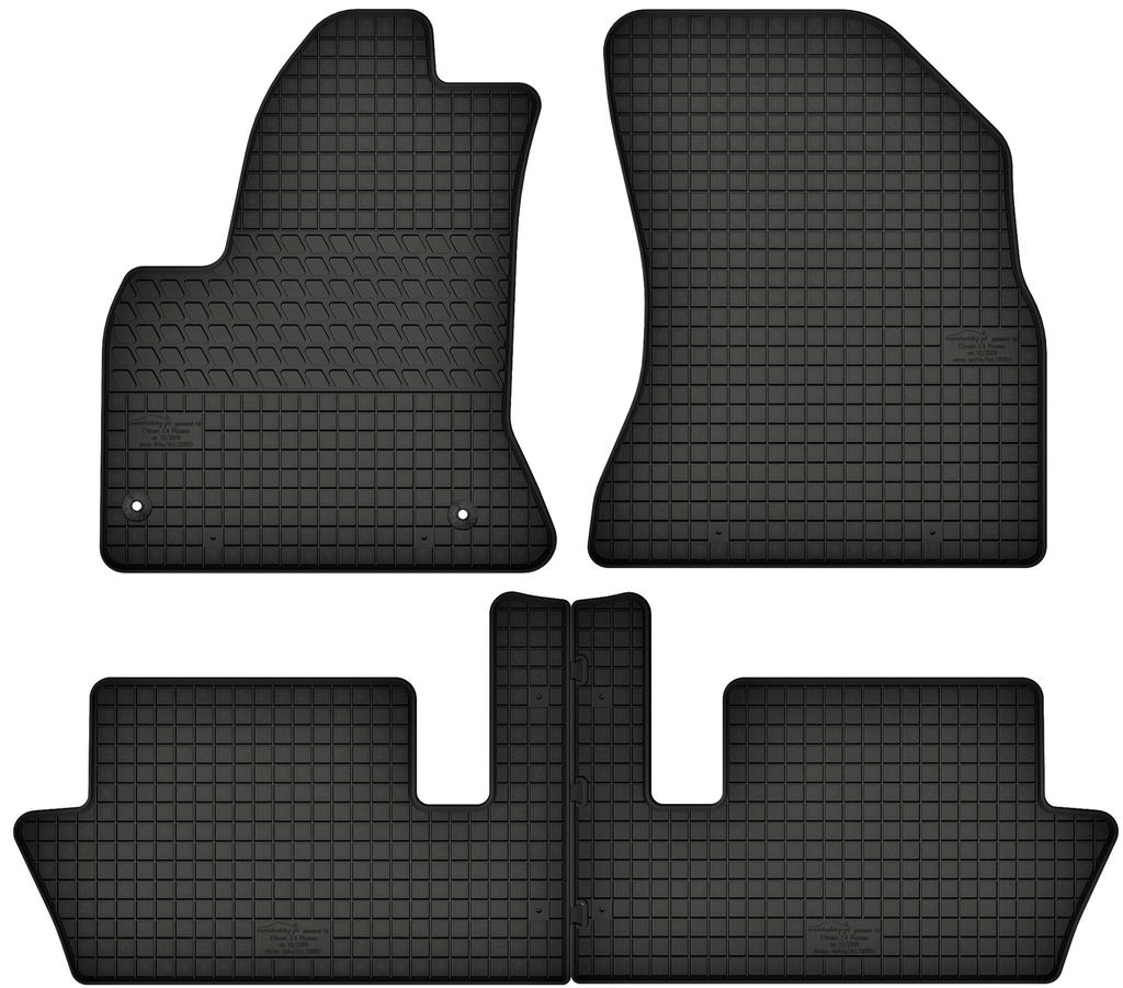 Gummimatten passend für Citroen C4 Picasso I (2006-2013)  Produktbild 