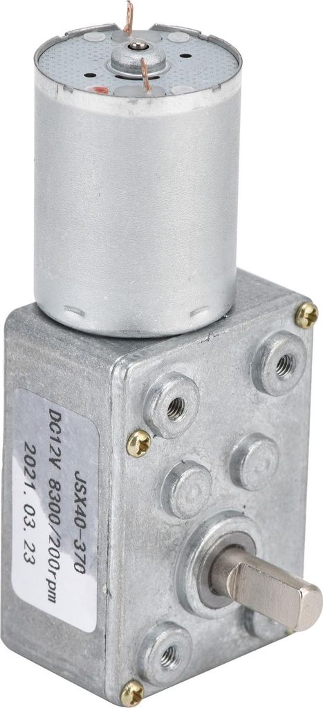 Schneckengetriebemotor JSX40370 SelfLocking DC 12V 200RPM Speed Reduce Electric Reducer Engine