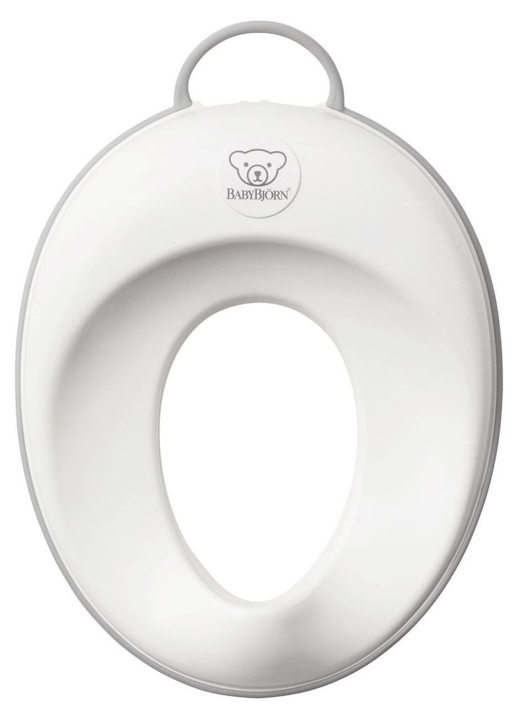 BabyBjörn Toilettensitz, Weiss/Grau Produktbild 