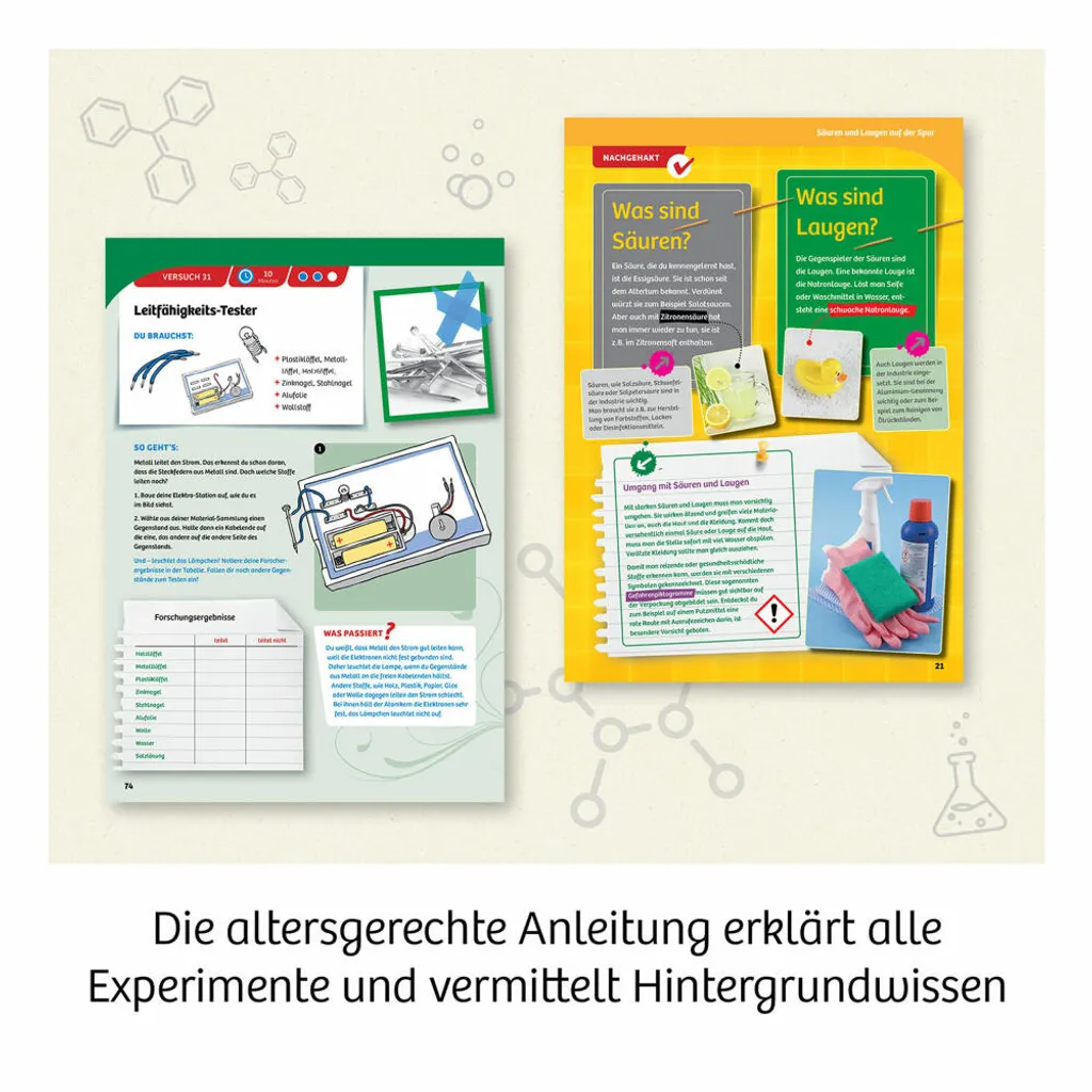 Kit d'expériences scientifiques Laboratoire d'élèves 3e et 4e collège - 6