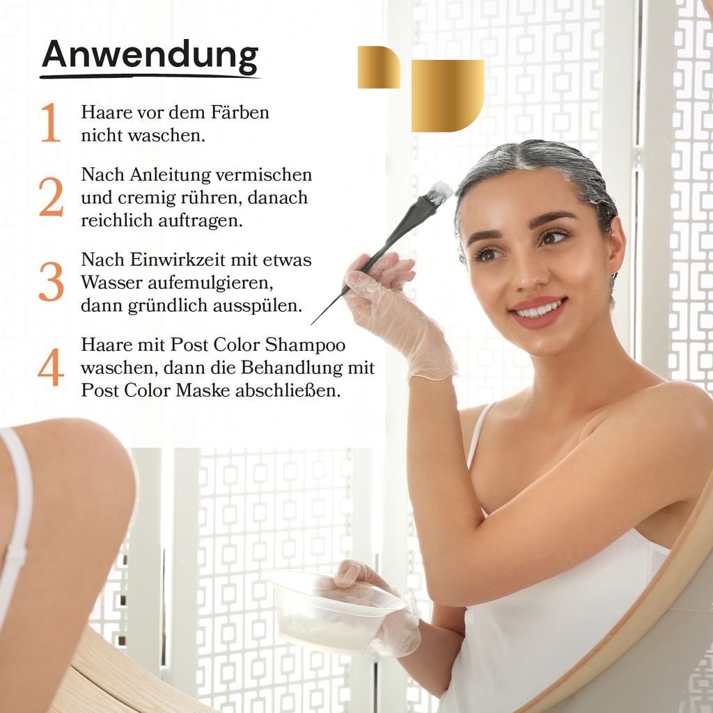 ALLWAVES Professionnelle Cream Color 2.01 Cumin Haarfarbe – 100 Ml, Mit Niedrigem Ammoniakgehalt