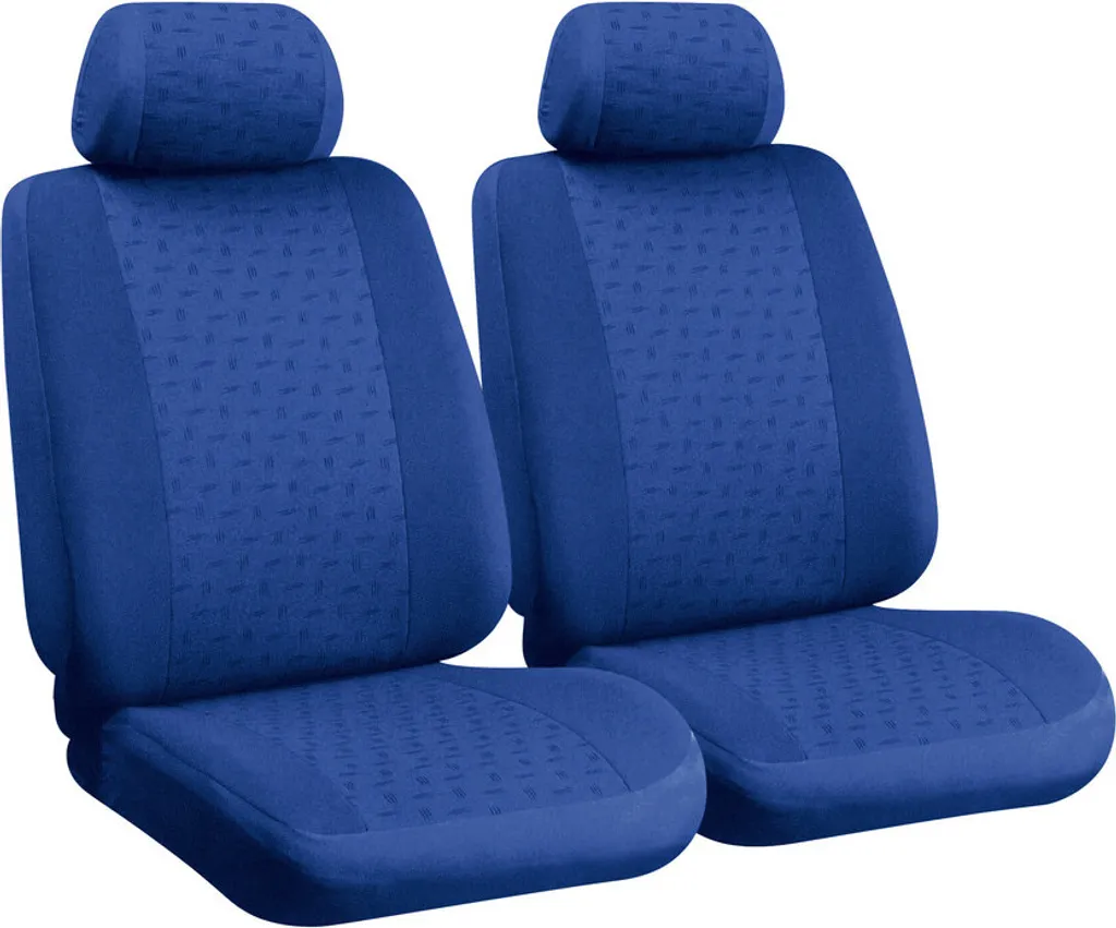 Coprisedili Lampa coppia di coprisedili anteriori in jacquard universali - blu