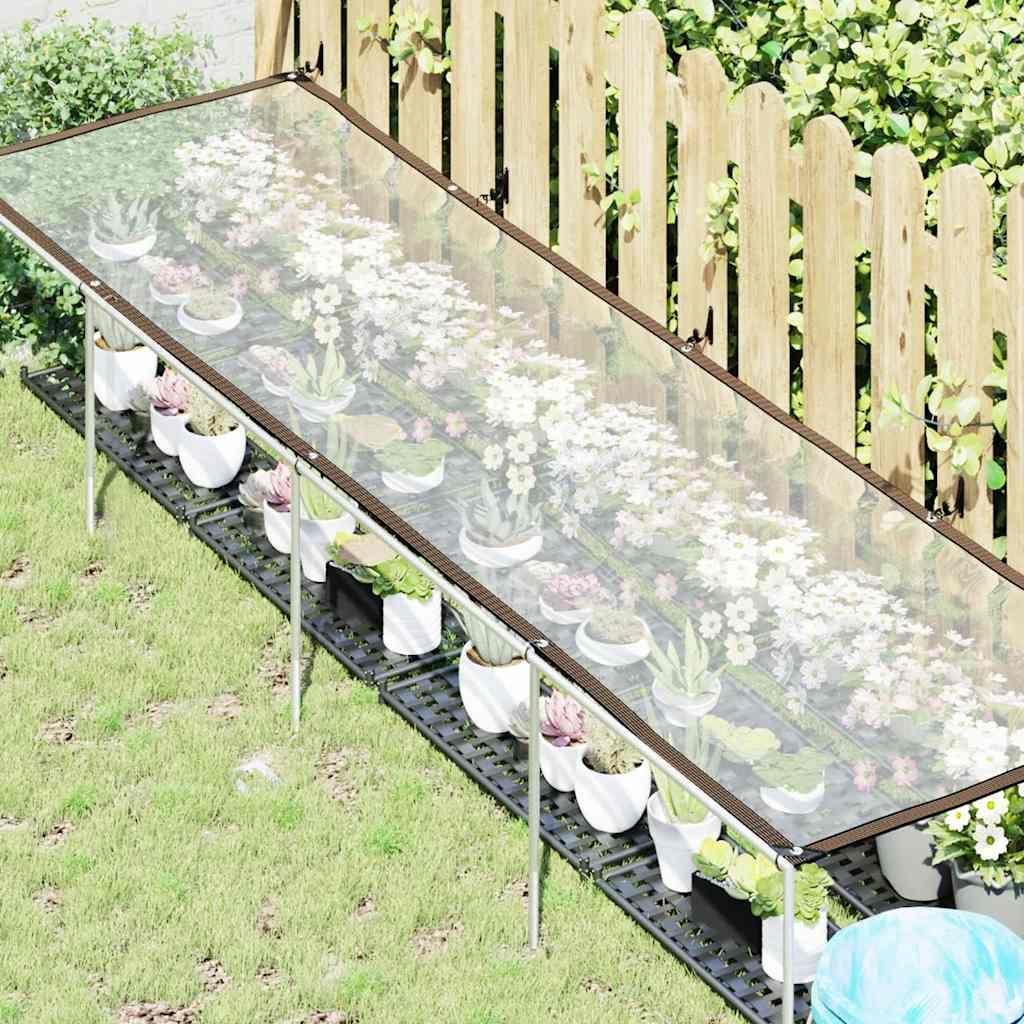 vidaXL Pflanzenabdeckung mit Ösen 1x4 m Polyethylen