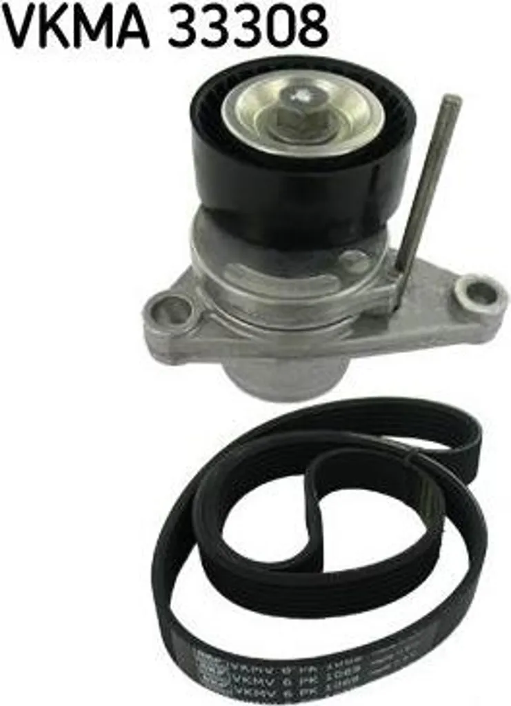 Courroie Crantée SKF VKMA 33308 Haute Résistance pour C4 et Peugeot 308