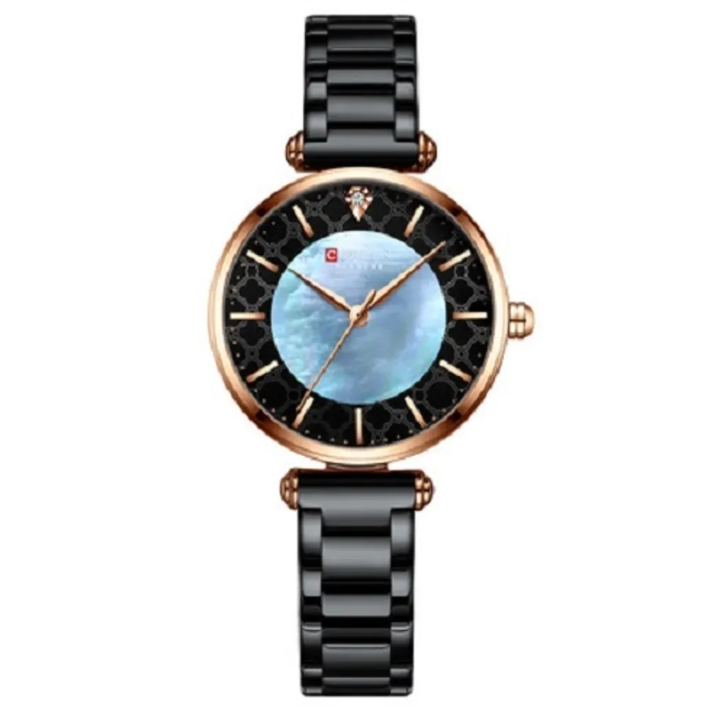 Montre Bracelet Femme Noire CURREN LA-14162 - Accessoire de Mode Luxe