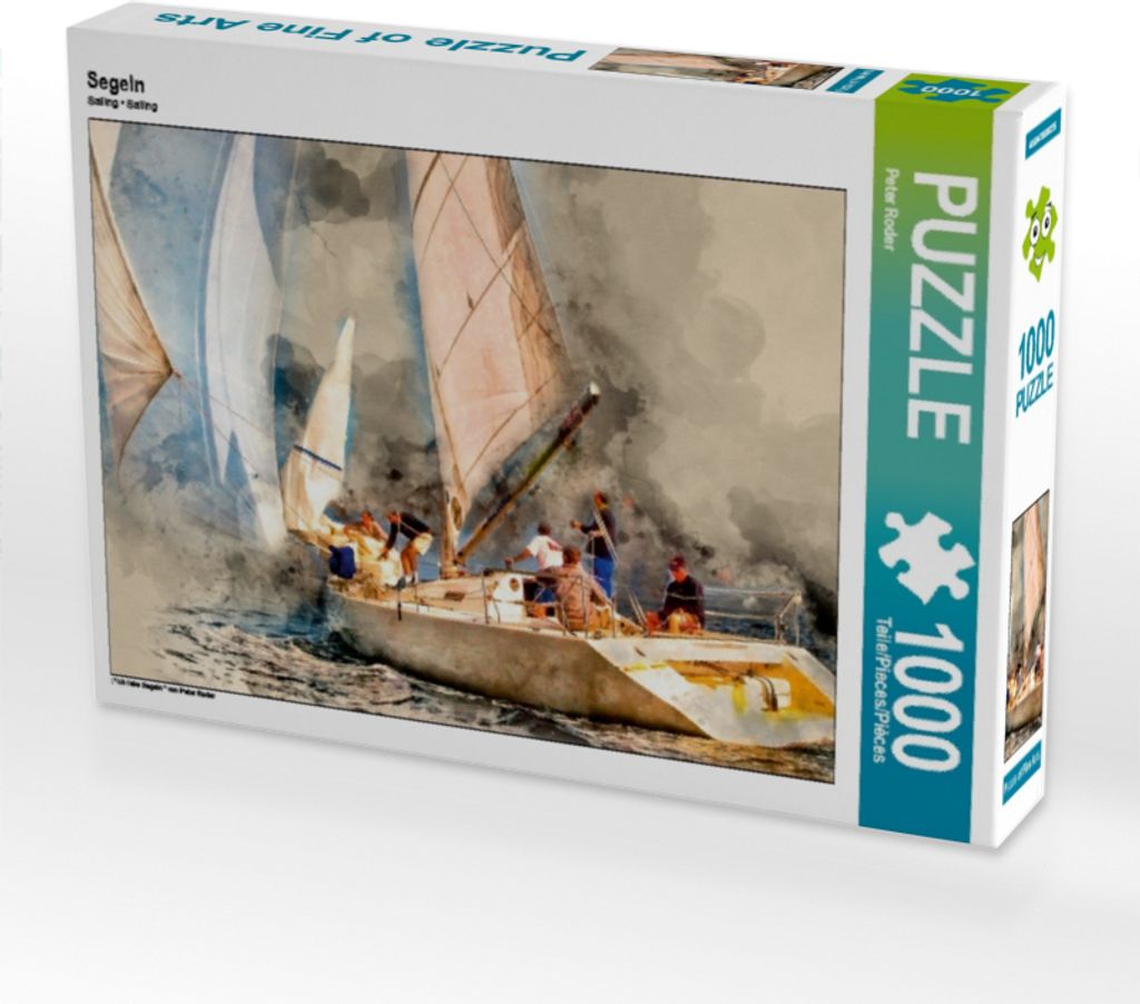 Calvendo Segeln 1000 Teile Puzzle quer 640x480mm, Roder Peter; 7445128