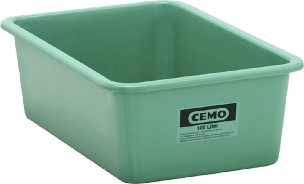 GFK-Rechteckbehälter CEMO 100 L
