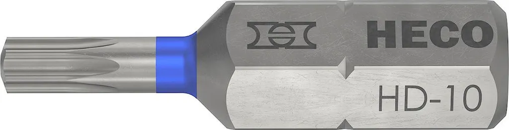 Lot de 10 Embouts de Vissage HECO-Drive HD-10 25 mm Haute Précision