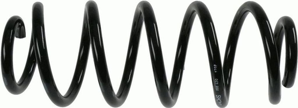 SACHS 998 430 Fahrwerksfeder OE 8D0411105DQ kompatibel mit A6 4B