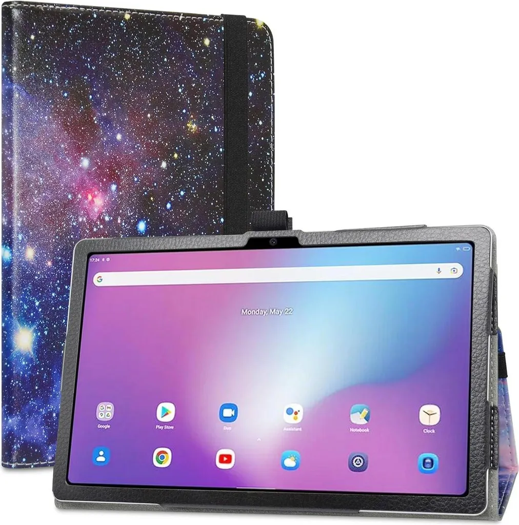 LiuShan Tablet Cover Blackview Tab 11 WiFi OSCAL Pad15 Custodia pieghevole in Finto cuoio Stand 10.36 pollici