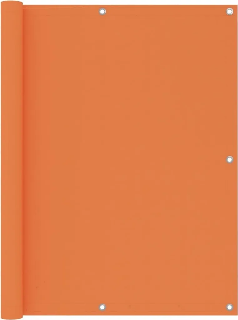 Schermo Privacy Balcone Arancione 120x600 cm | Tessuto Oxford Ultra Resistente