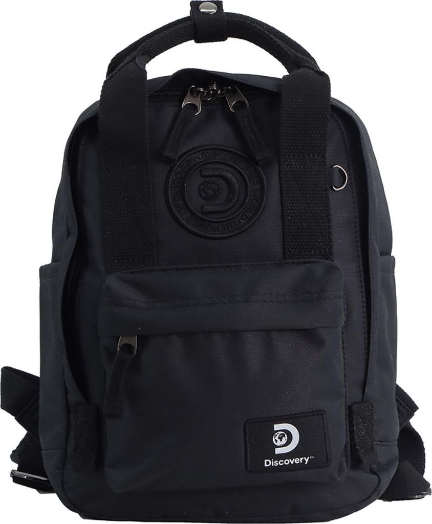 Discovery Rucksack Cave aus rPet Polyester-Material Black One Size