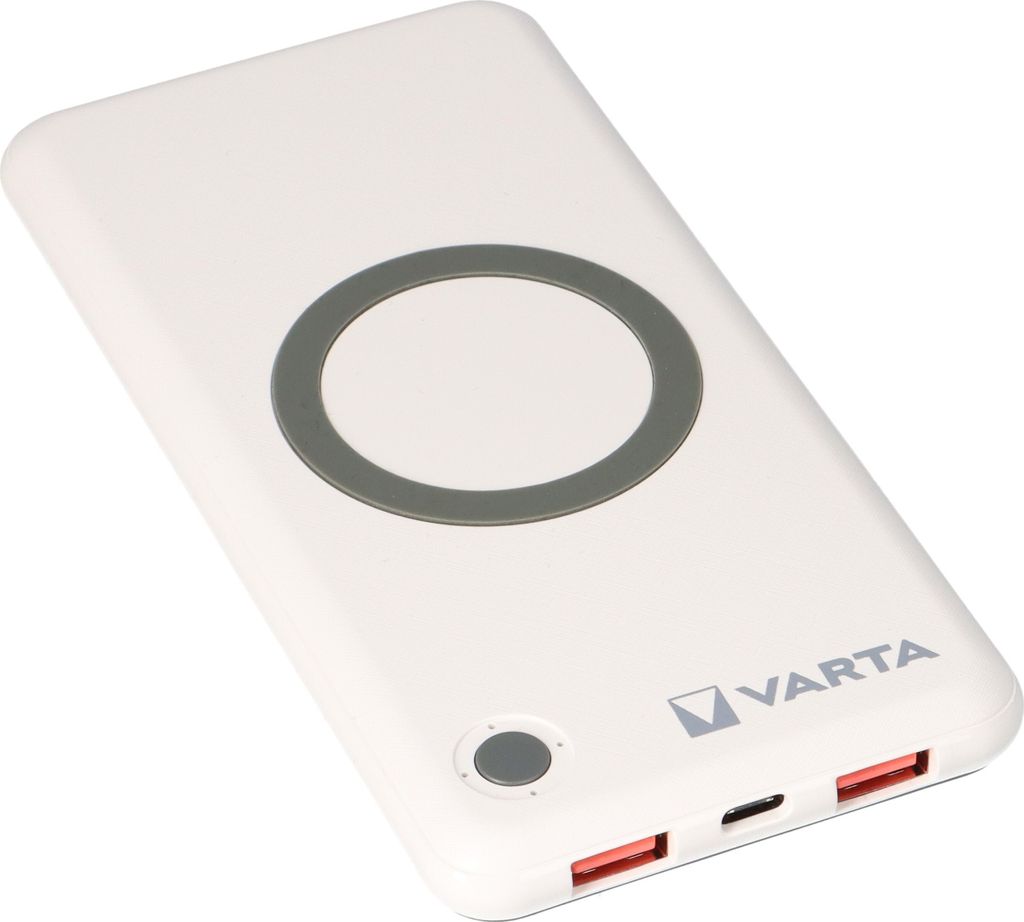 VARTA Zusatzakku "Wireless Power Bank" 10.000 mAh weiß Produktbild 28