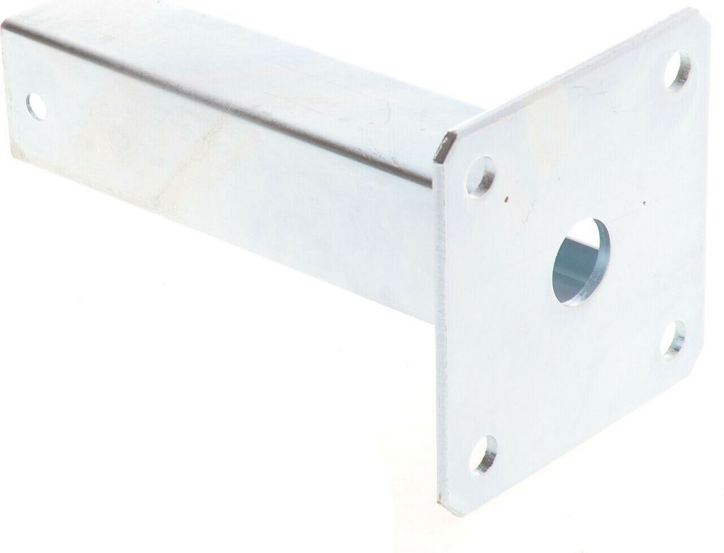 Aqbau® Pfostenträger für Zaunpfosten 50x50 zum aufschrauben Produktbild 4