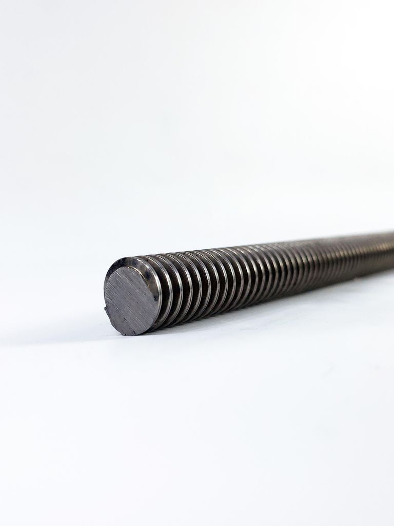 Vite a trapezio 20x4, passo destro, acciaio C15, lunghezza Immagine del prodotto 