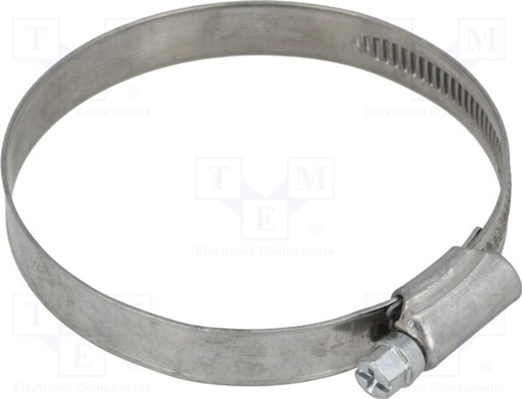 1x Schlauchschelle W: 12mm Bindung: 60÷80mm AISI 430 DD2060 Schlauchschellen und