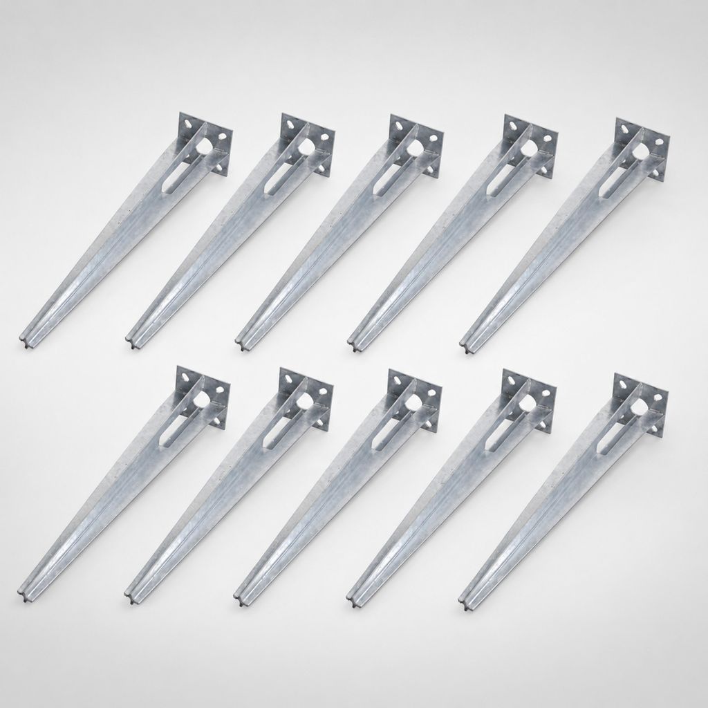 10x Bodenhülse Einschlaghülse für Ø 34 mm Produktbild 