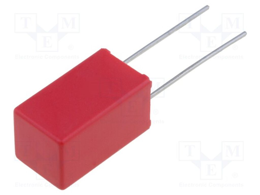 2x Kondensator: 330nF 5% 5mm 8,5x14x7,2mm 250V/μs MKP2F033301M00JO00 kondensator