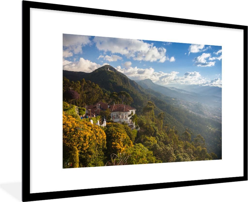 MuchoWow® Gerahmtes Poster Berge in Kolumbien im Herbst Produktbild 