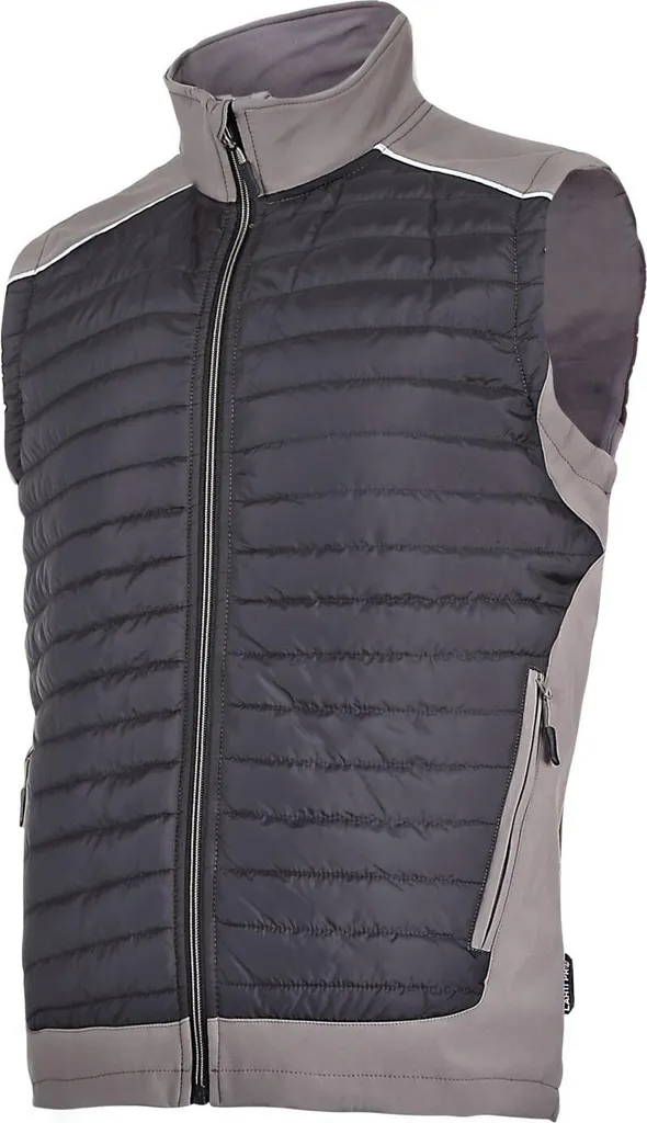 Manches isolées Lahti Noir-Kaki taille S contre le froid, Norme CE professionnelle
