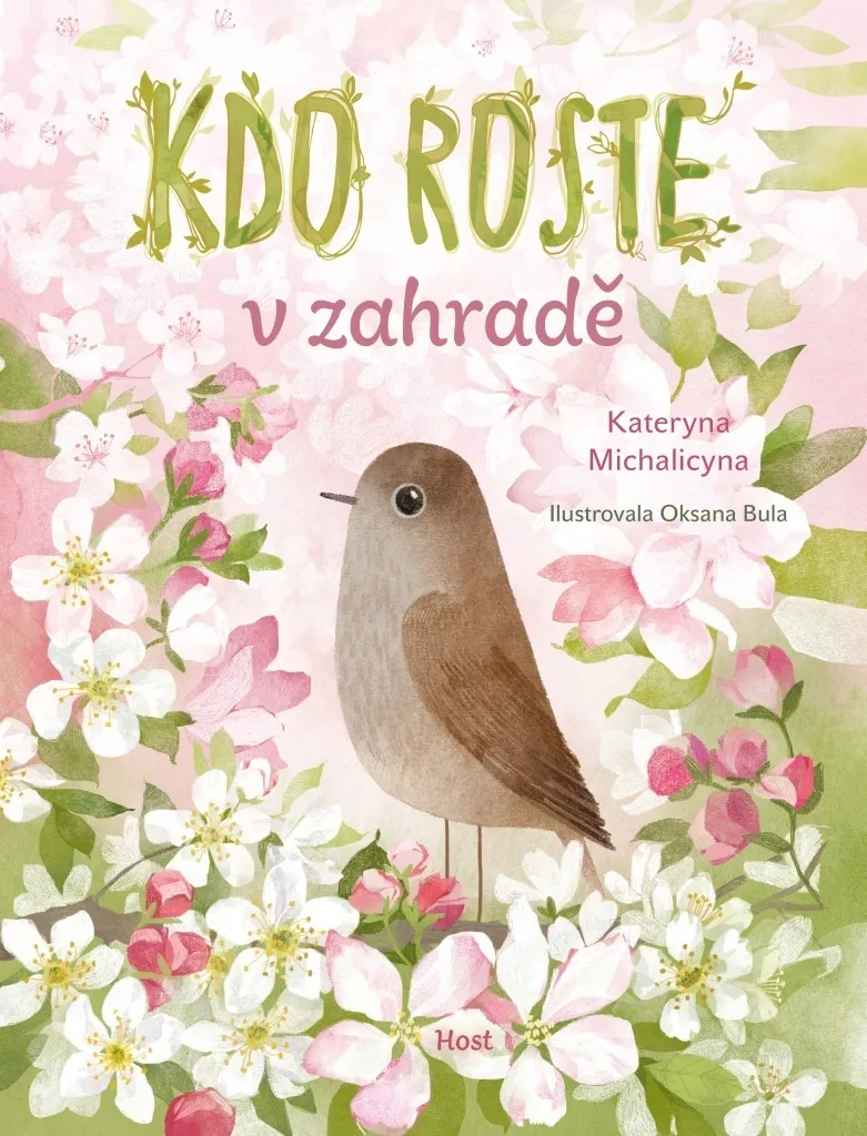 Album Jeunesse Kdo roste v zahradě - Livre Botanique Illustré Jardinage