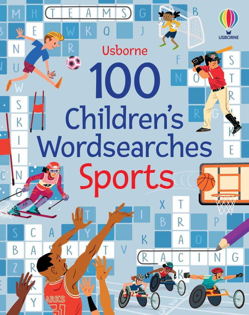 100 Childrens Wordsearches Sports – Lingua: Inglese