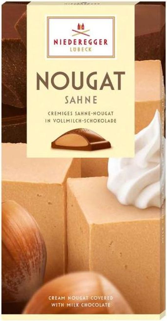Niederegger Chocolat Nougat Crème Chocolat au lait 100g Image du produit 