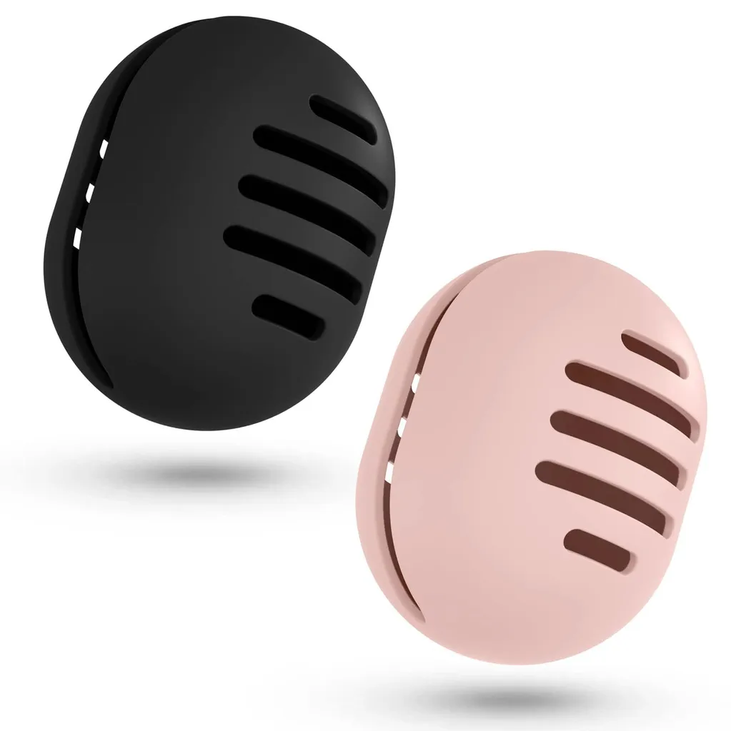 Étui de Voyage pour Éponge à Maquillage Respirant en Silicone Souple