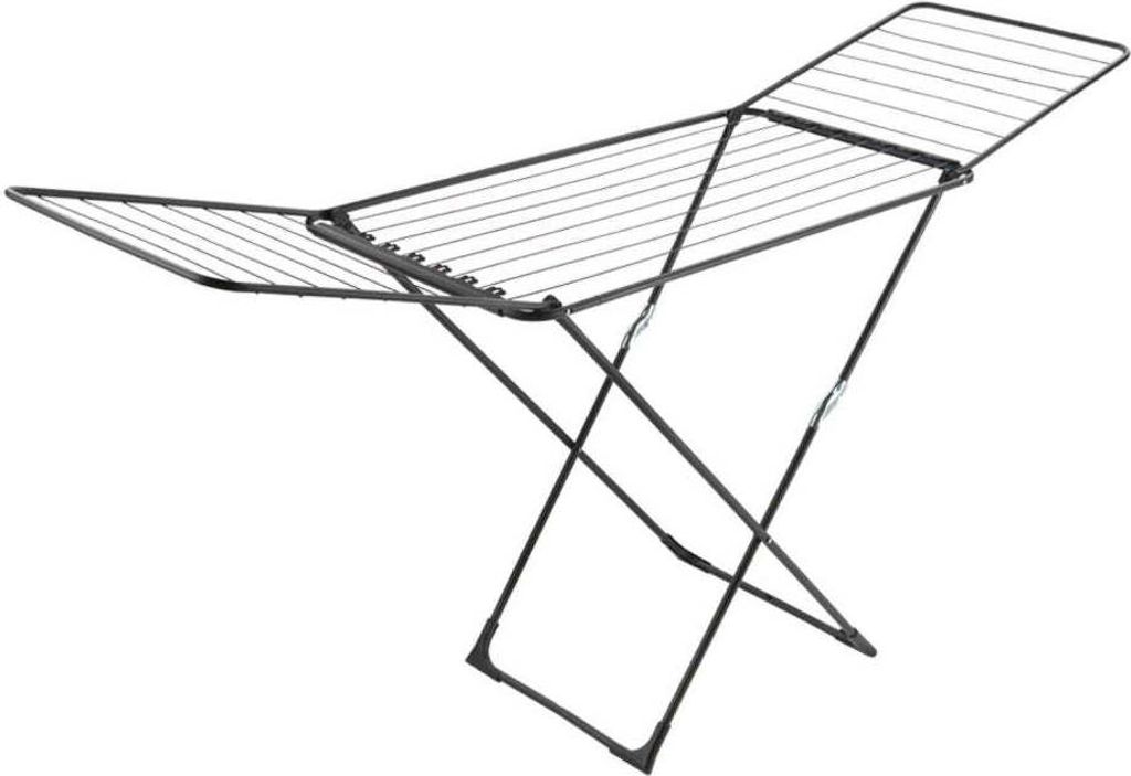 Tomado Fuji Droogrek 20 m Lijn 107x55x103 cm Zwart