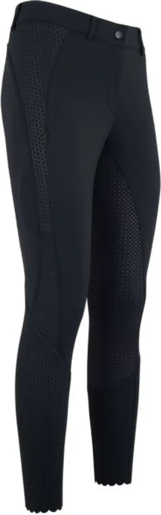 Euro-Star Culotte d'Équitation Sea Breeze Noir Météorite Taille 42