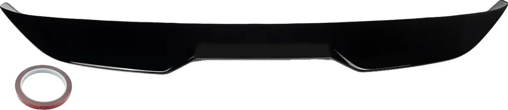 Déflecteur Noir Brillant Finition Premium - Installation Facile Kit