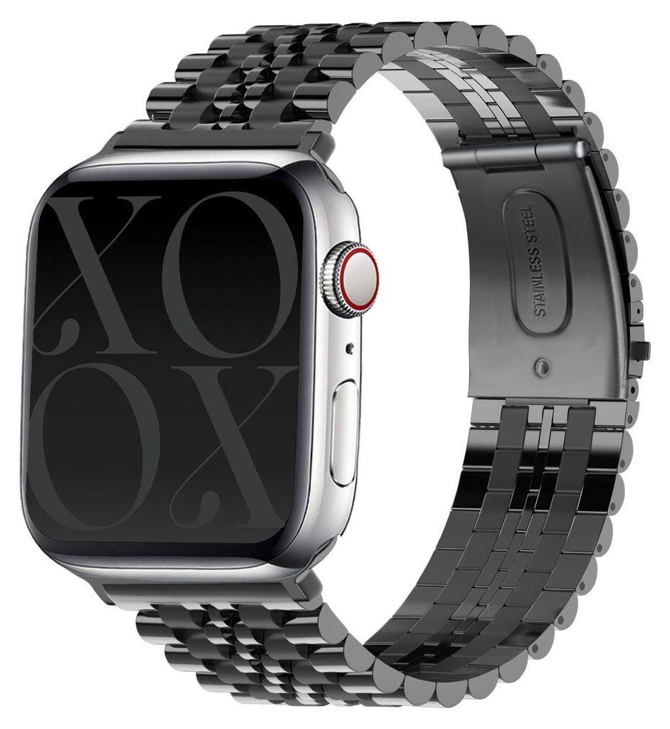 Apple Watch stahlarmband - Jubilee (schwarz) Produktbild 
