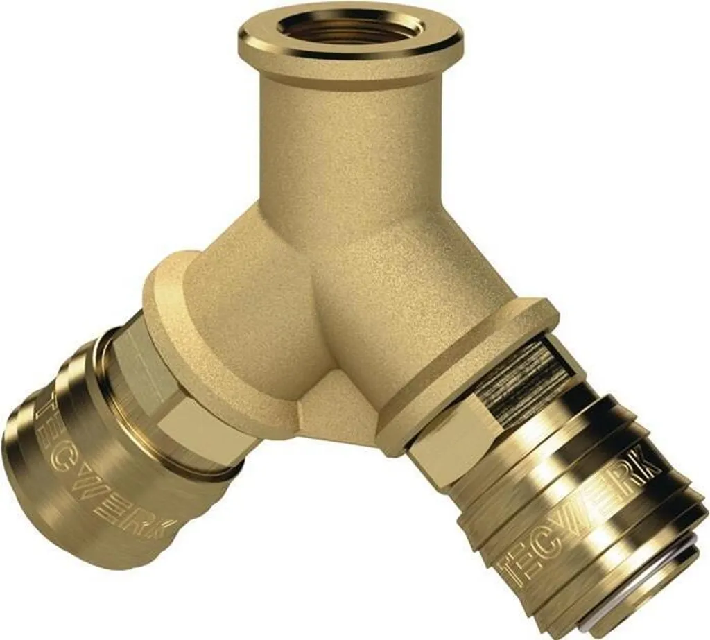 Distributore Pneumatico 2 Vie G 3/8 | Accoppiamento Rapido DN 7.2 Euro