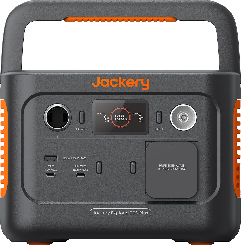 Jackery Explorer 300 Plus, 288Wh Tragbares Powerstation mit Produktbild 