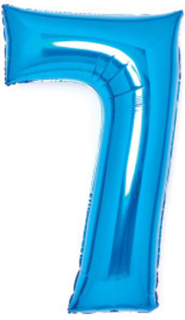 Amscan 9914057, Spielzeugballon, Folie, Blau, 5 Stück(e)