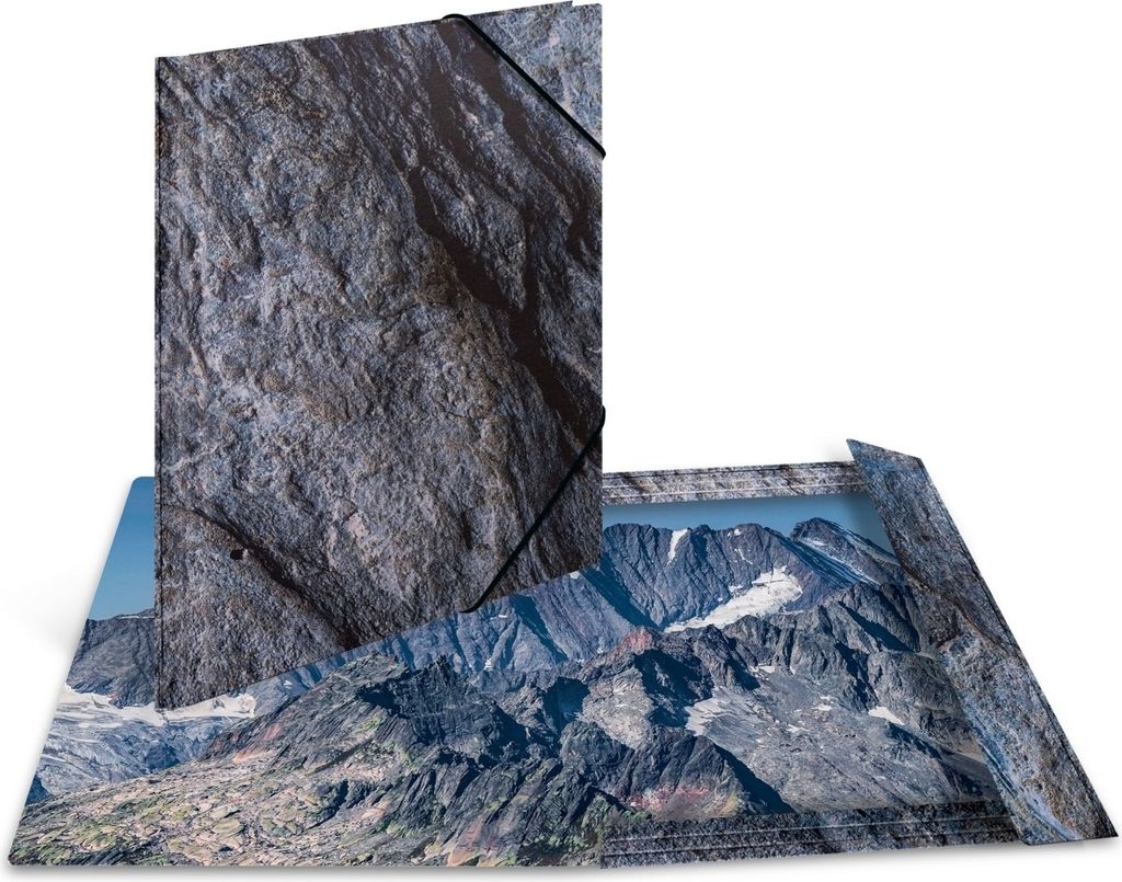 Sammelmappe A3 Karton Stone Packung mit 3 Stück
