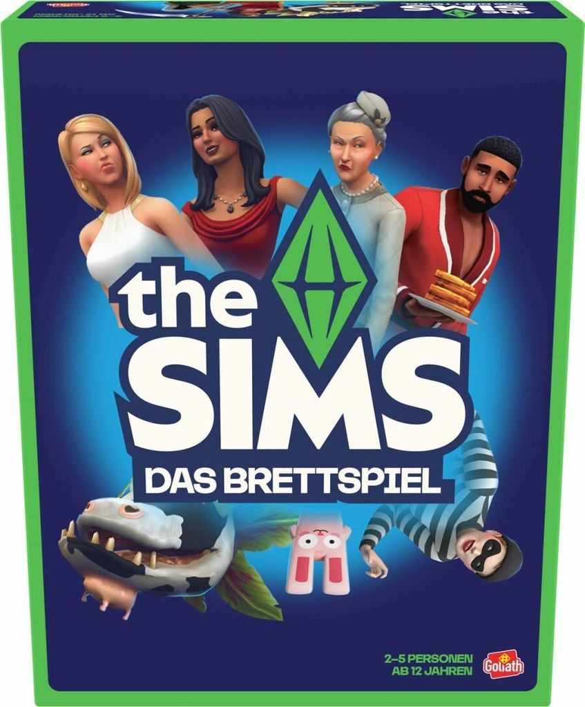 Goliath The Sims Brettspiel – Das Videospiel als Brettspiel, ohne Bildschirm