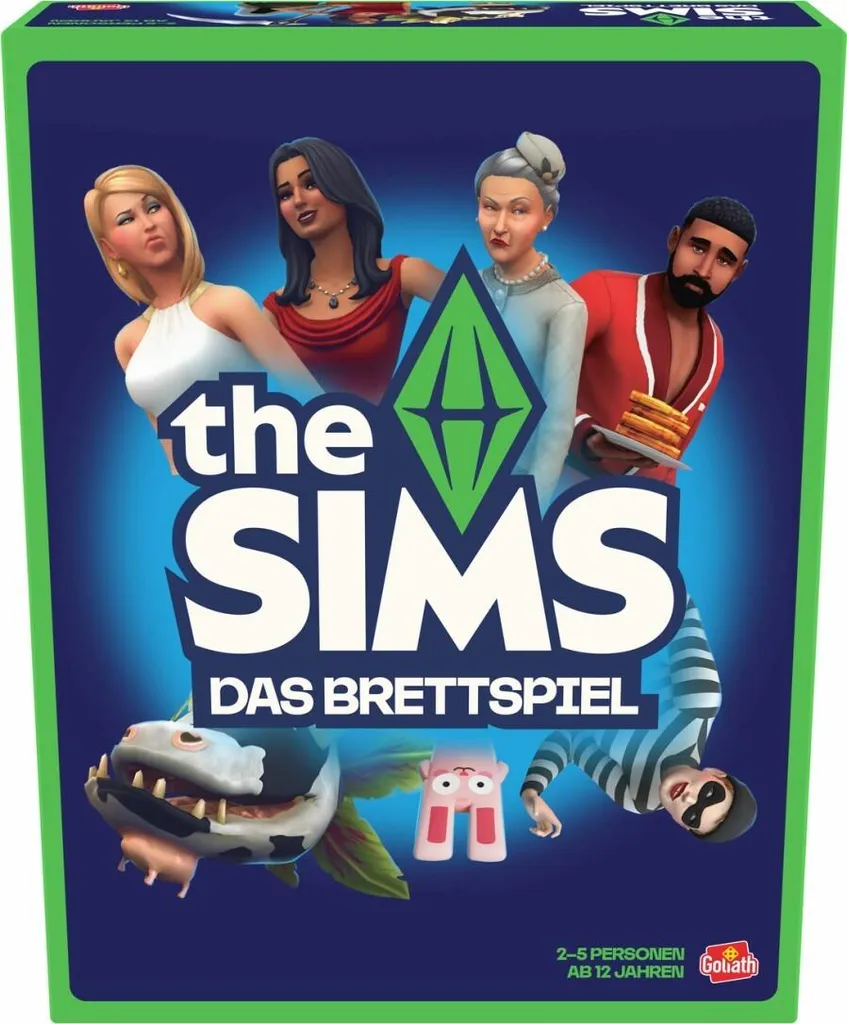 Jeu de Plateau Goliath Les Sims Stratégie et Simulation pour Amis