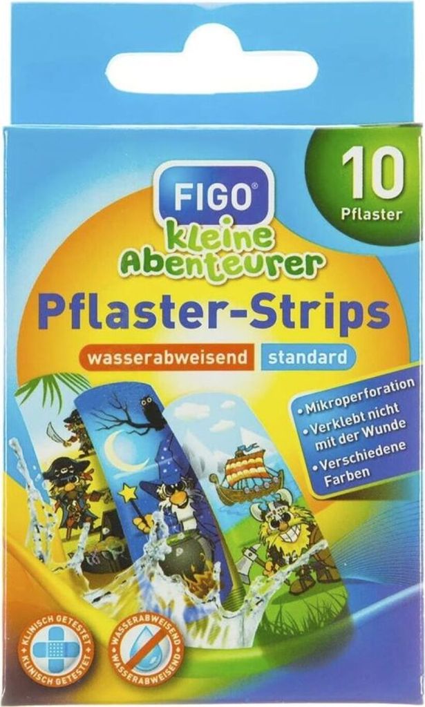 10 dětských náplastí "Malí dobrodruzi" Obrázek produktu 