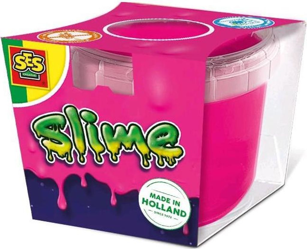 SES Creative 15042 Neon Rosa Schleim im Becher 140g - Produktbild 