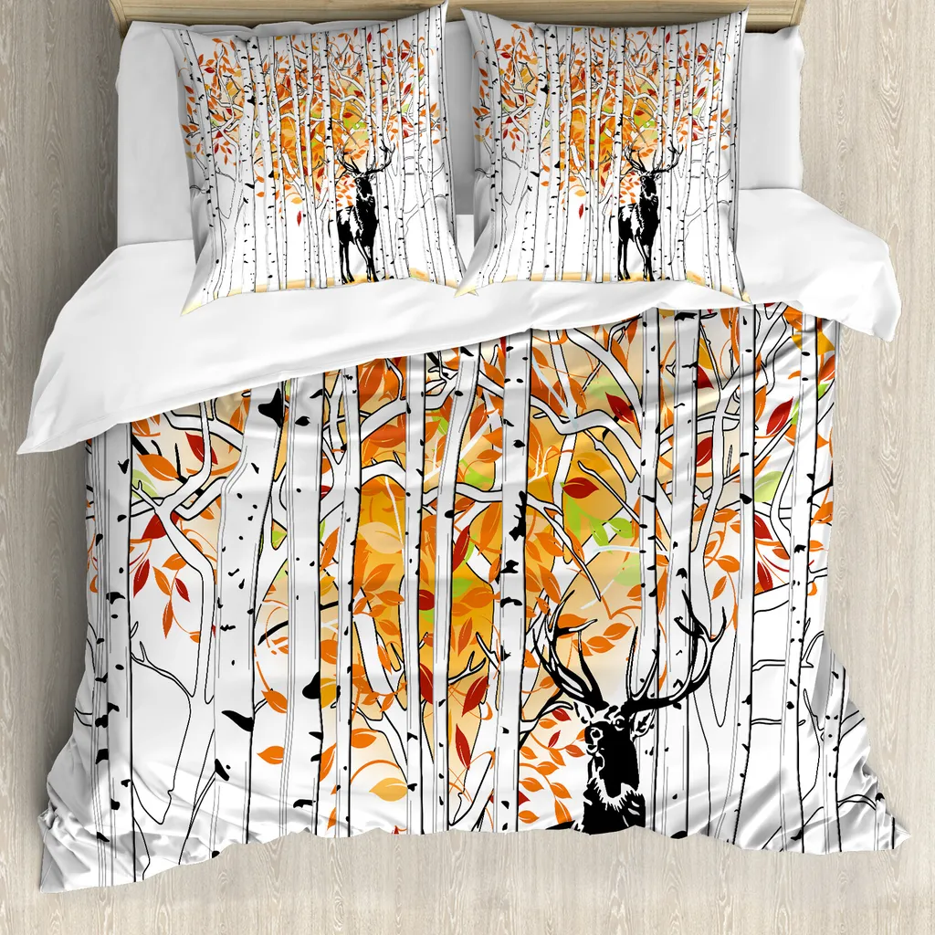Copripiumino Hirsch ABAKUHAUS 200x200 | Design Natura Antiacaro