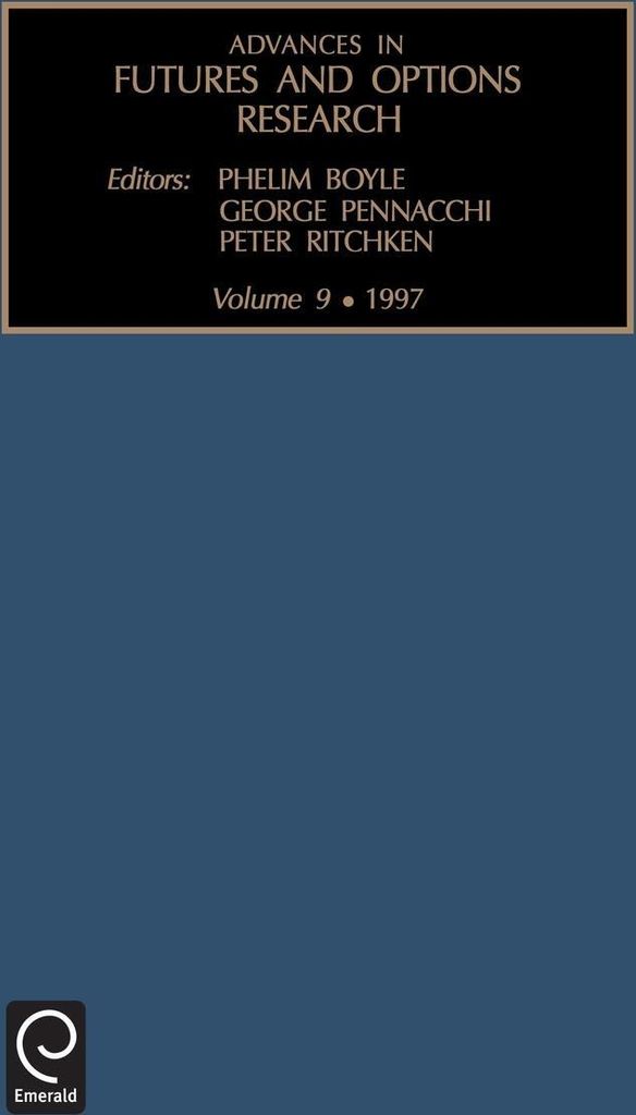 Advances in Futures and Options Research: Vol 9