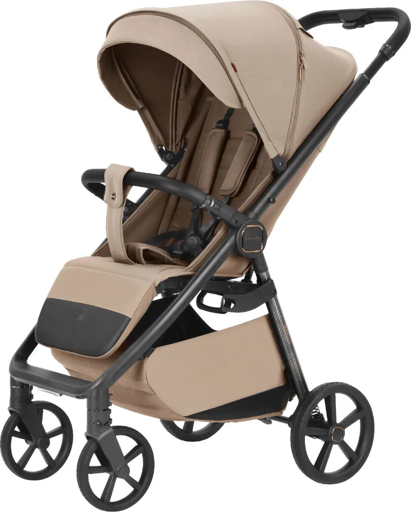 Poussette de sport Bravo Carbon Frost Beige - Modèle Chicco Tout-Terrain