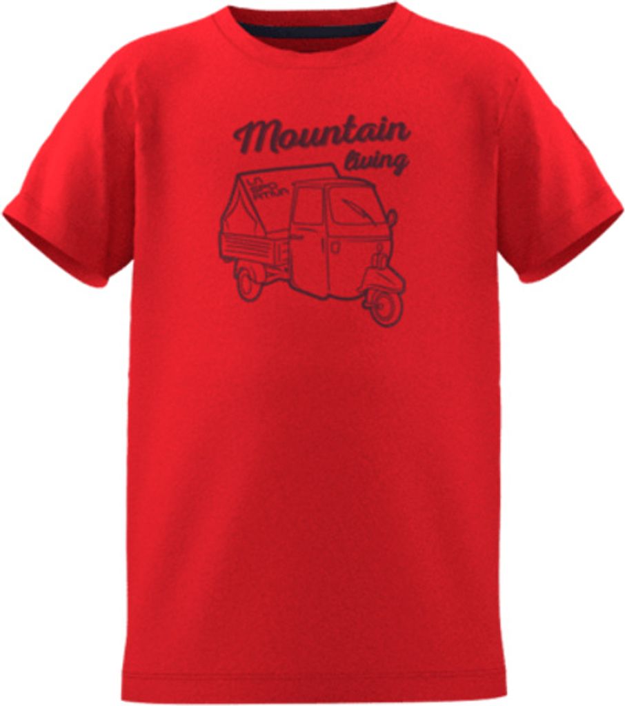 Ape T-Shirt K, Climbing, Kids, T-Shirt, R24R24 Mountain Red, 140 - La Sportiva