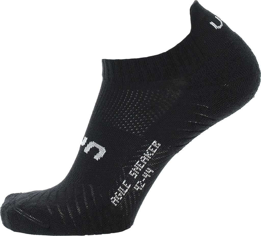 2er Pack UYN Agile Sneakersocken Unisex black 45-47